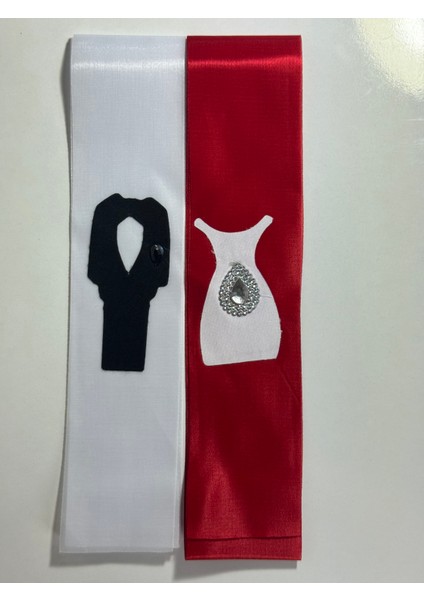 Gelin Damat Takı Kurdelesi