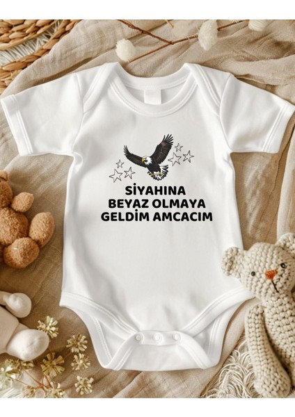 Temalı Amca Yazılı Zıbın