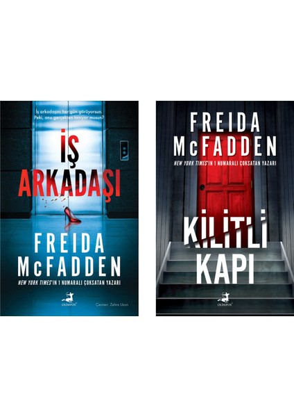 Kilitli Kapı - İş Arkadaşı 2 Kitap (Freida Mcfadden)