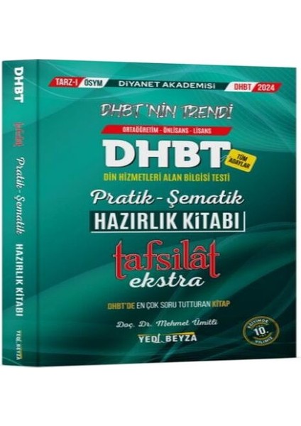 Yedibeyza 2024 Tafsilat Ektra Hazırlık Kitabı