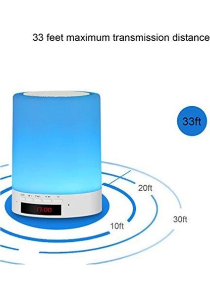 Renk Değiştiren Romantik Masa Lambası ve Kablosuz Hoparlör ile Ortam Aydınlatması indirimleri