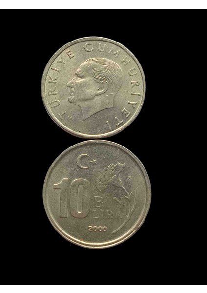 2000 10 Bin Türk Lirası Koleksiyon Para. Koleksiyon Başlangıç Setleri. Antika Darpane Hobi .