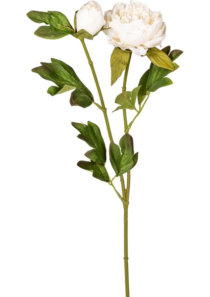 Yapay Şakayık Tomurcuklu Beyaz 56 Cm.