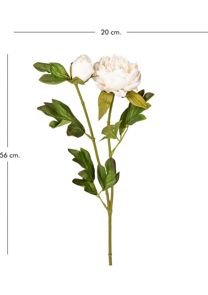 Yapay Şakayık Tomurcuklu Beyaz 56 Cm. modelleri