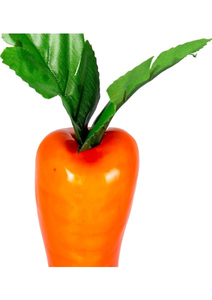 Yapay Meyve Havuç Turuncu 4X21 Cm. fiyatları