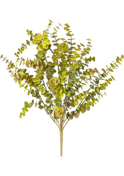 Yapay Okaliptus Demet Kızıl/yeşil 55 Cm.
