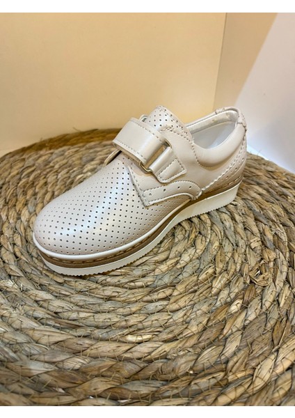 Bej Renk Sünnet Okul Ayakkabısı fiyatları