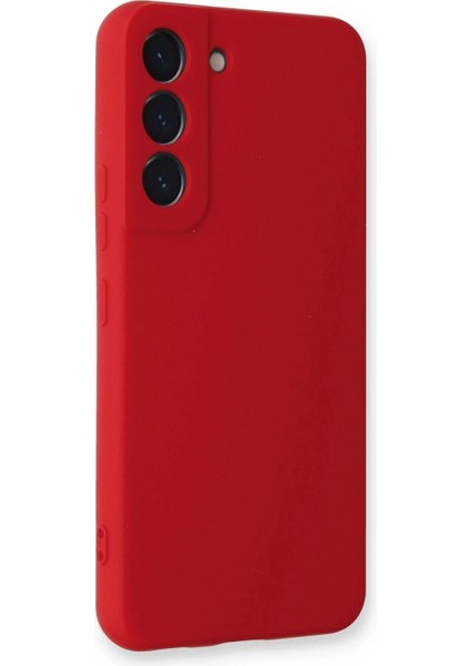 Samsung Galaxy S22 Plus Kılıf Nano Içi Kadife Silikon - Kırmızı fiyatları