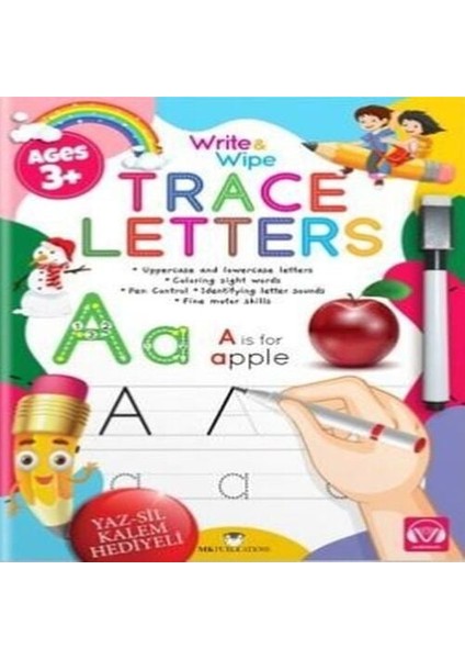 Write And Wipe Trace Letters