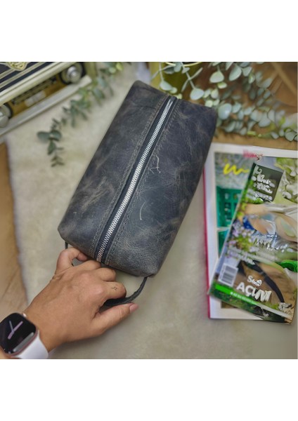 Panacea Dopp Kit / Hakiki Deri Seyahat % El Çantası fırsatları