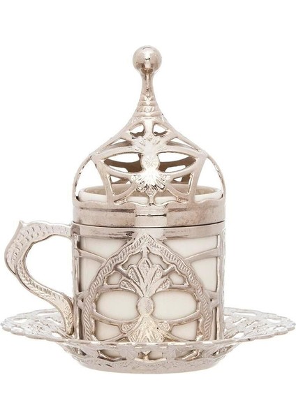 Arap Kahvesi Takımı 2 Kişilik Porselen Tepsili Fincan Seti fiyatları