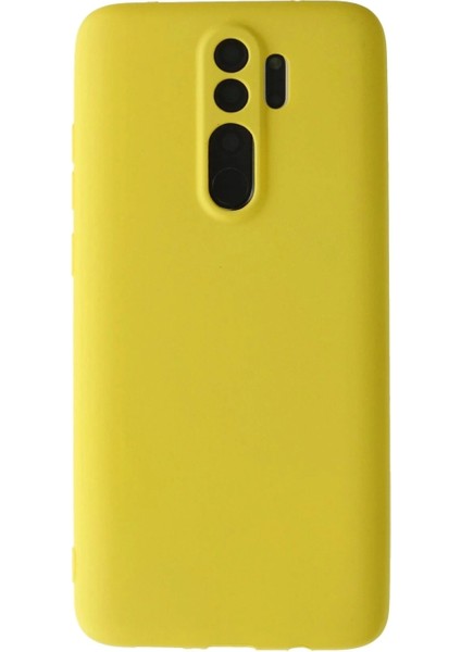 Xiaomi Redmi Note 8 Pro Kılıf First Silikon - Sarı