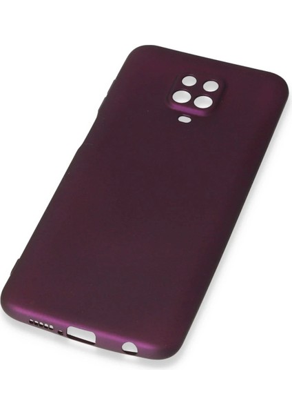 Xiaomi Redmi Note 9 Pro Kılıf First Silikon - Mürdüm modelleri