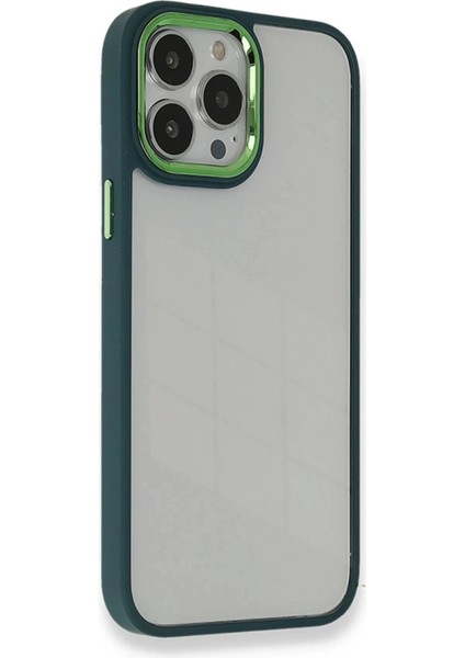 iPhone 13 Pro Kılıf Dora Kapak - Haki Yeşil