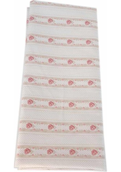 Minik Gül Desenli Pamuklu Astarlık Kumaş 120X50 Cm, Örgü ve Çanta Yapımı Için