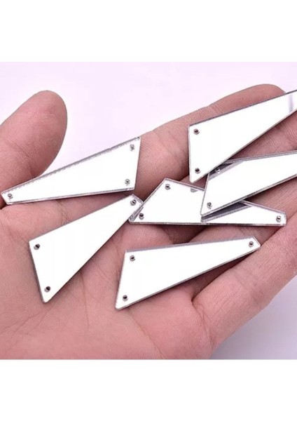 Akrilik 10'lu Küpe Deliği Yapışkanlı Set, Şık ve Pratik Takı Tasarımı