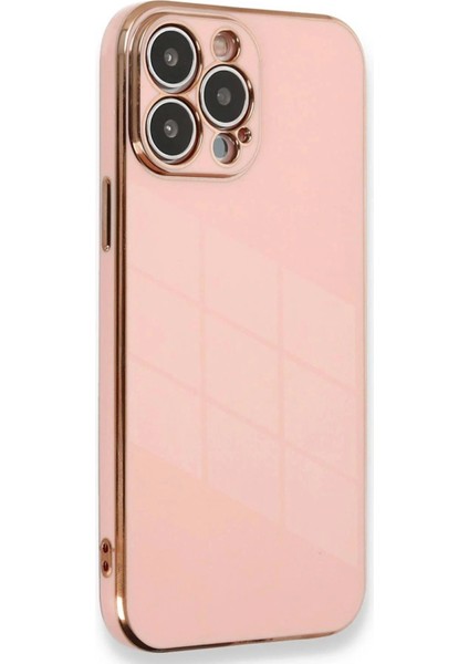 iPhone 15 Pro Kılıf Volet Silikon - Pembe