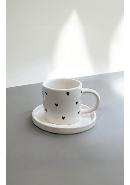 Kalpli Türk Kahvesi & Espresso Kahve Fincan Seti
