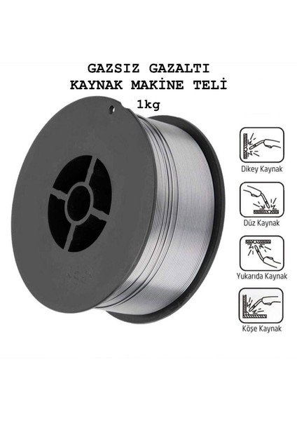 Gazsız Gazaltı Kaynak Teli 0.8mm