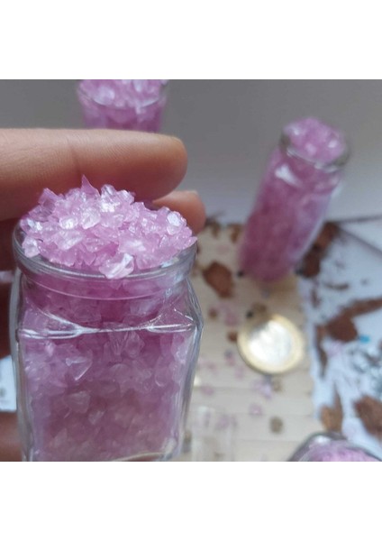 Pembe Epoksi Cam Kırığı, 300G, Güzel ve Şeffaf Tasarım fiyatları