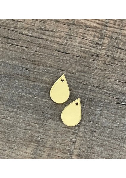 Beyaz Kendinden Yapışkanlı Aynalı Dikim Parçaları, 3cm, 20 Adet