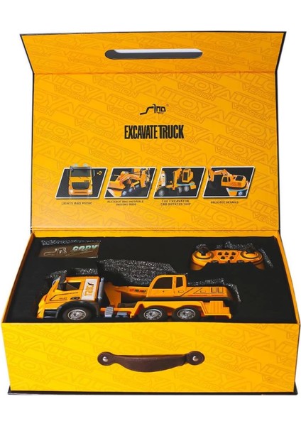 HJ8001-2 Kumandalı metal excavate Truck - modelleri