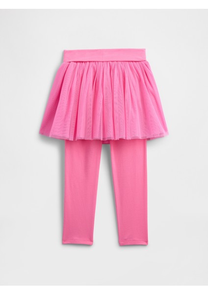 Kız Bebek Pembe Babygap Tül Etek Tayt modelleri