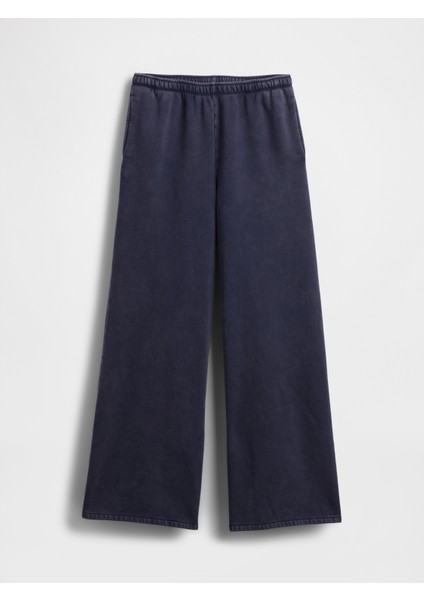 Kadın Lacivert Vintagesoft Baggy Wide-Leg Pantolon fiyatları