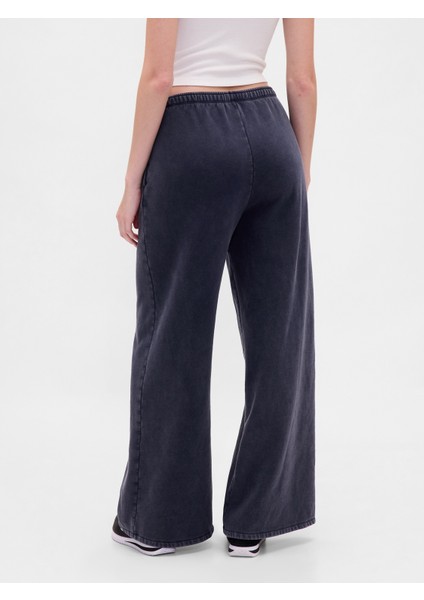 Kadın Lacivert Vintagesoft Baggy Wide-Leg Pantolon fırsatları