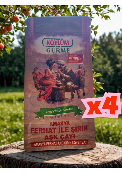 Amasya Meyveli Ferhat ile Şirin Aşk Çayı 250 gr / 4 Adet