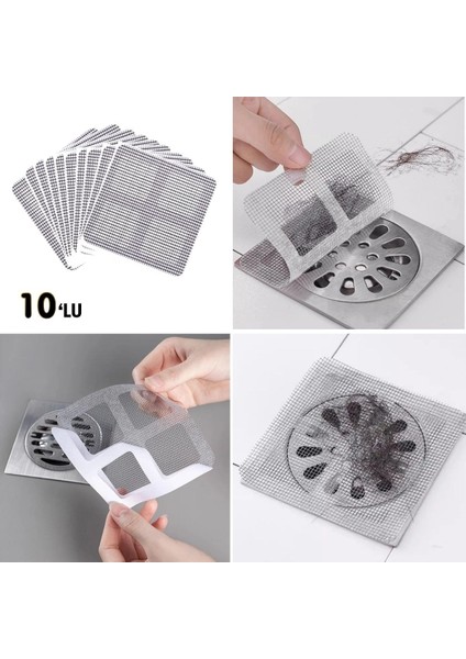 10 Lu Banyo ve Mıutfak Lavabo Koku Önleyici ve Haşere Böcek Önleyici Gider Filtresi