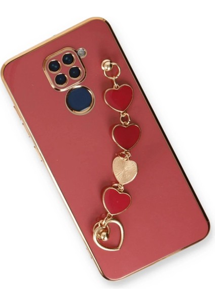 Xiaomi Redmi Note 9 Kılıf Esila Silikon - Kırmızı modelleri