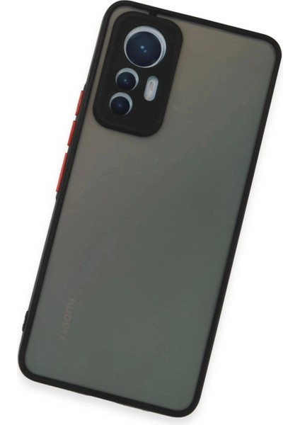 Xiaomi Mi 12 Lite Kılıf Montreal Silikon Kapak - Siyah modelleri