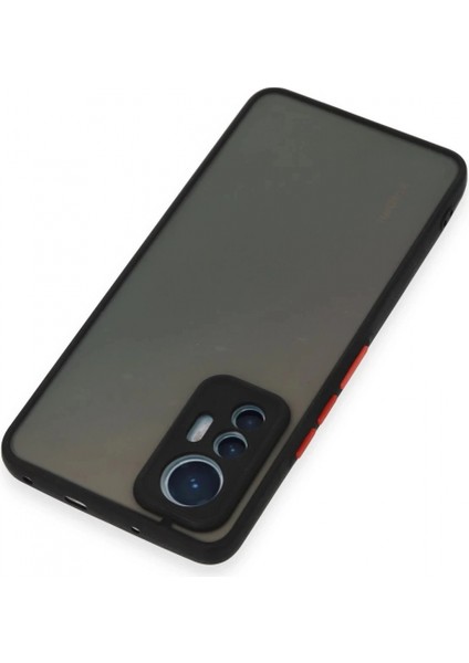 Xiaomi Mi 12 Lite Kılıf Montreal Silikon Kapak - Siyah indirimleri