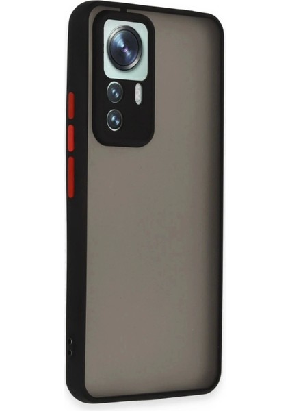 Xiaomi Mi 12T Pro Kılıf Montreal Silikon Kapak - Siyah fiyatları
