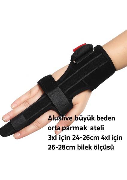 Lüx Büyük Beden Orta Parmak Ateli Sağ Sol Kullanılabilir 4xl indirimleri
