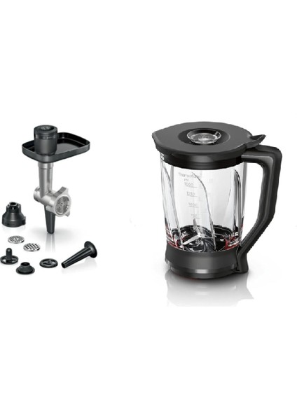 MUMS6ZS00 Serie 6 Mutfak Makinesi Uyumlu Aksesuar Tamamlama Seti 2li Set