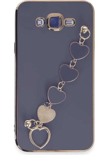 Samsung Galaxy J7 Kılıf Esila Silikon - Gri