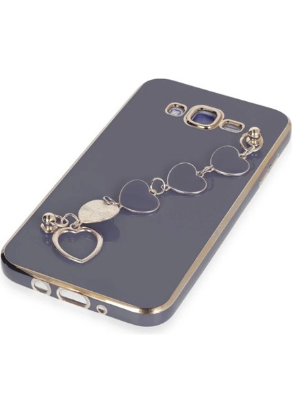 Samsung Galaxy J7 Kılıf Esila Silikon - Gri fırsatları