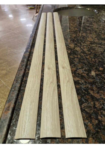 Parke Eşik Çıtası Kendinden Yapışkanlı Bodrum Renkli Alüminyum Profil 90 Cm/3 Adet. fırsatları