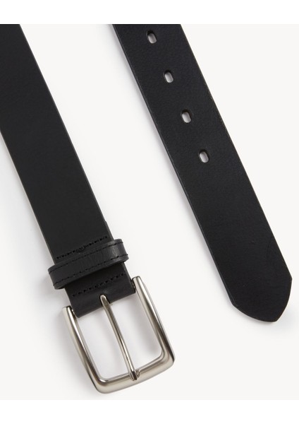 Regular Fit Deri Kemer