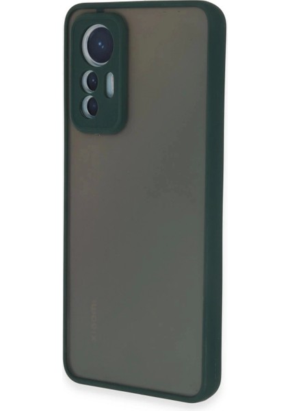 Xiaomi Mi 12 Lite Kılıf Montreal Silikon Kapak - Yeşil fiyatları