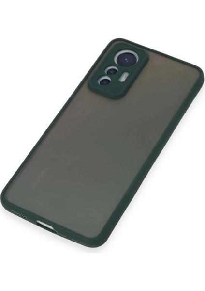 Xiaomi Mi 12 Lite Kılıf Montreal Silikon Kapak - Yeşil indirimleri
