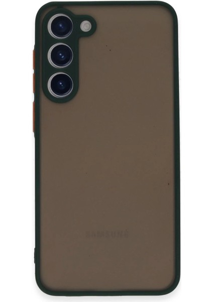 Samsung Galaxy S23 Plus Kılıf Montreal Silikon Kapak - Yeşil