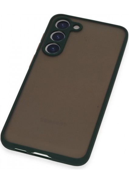 Samsung Galaxy S23 Plus Kılıf Montreal Silikon Kapak - Yeşil fırsatları