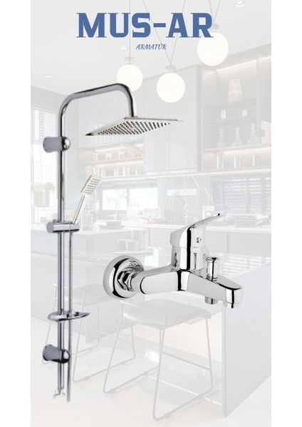 Banyo Bataryası Robot Duş Seti