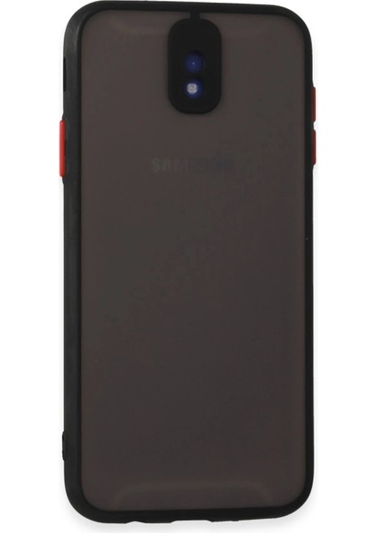 Samsung Galaxy J7 Pro / J730 Kılıf Montreal Silikon Kapak - Siyah