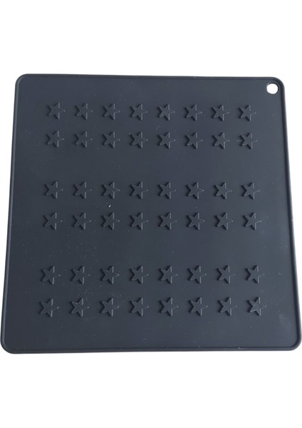 Bybirgul_pinkrose Silikon Nihale 2 Adet Siyah&beyaz ,fırın Tutacağı ,airfryer Pişirme Matı modelleri