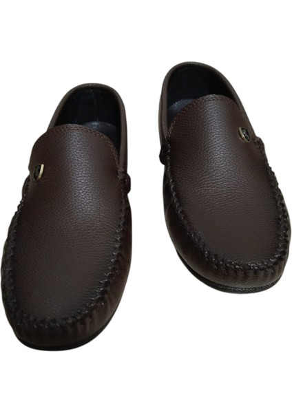 Erkek Kahverengi Loafer Ayakkabı