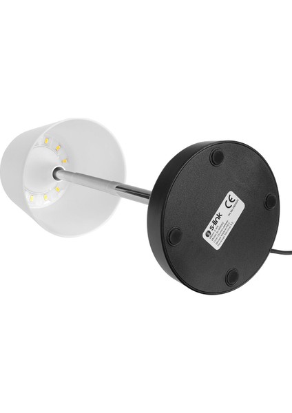 Paslanmaz Çelik USB Bağlantılı Masa Üstü 12 Smd LED Okuma Lambası indirimleri